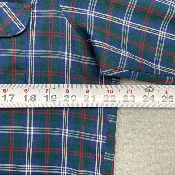 Levis Shirt Mens Large Plaid Thin Lightweight Summer Tailored For Men USA VTG - Picture 10 of 16